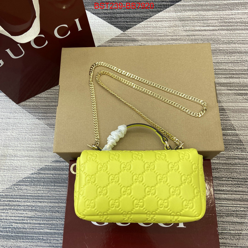 Gucci Bags(TOP)-Crossbody- best quality fake ID: BB7920 $: 239USD,