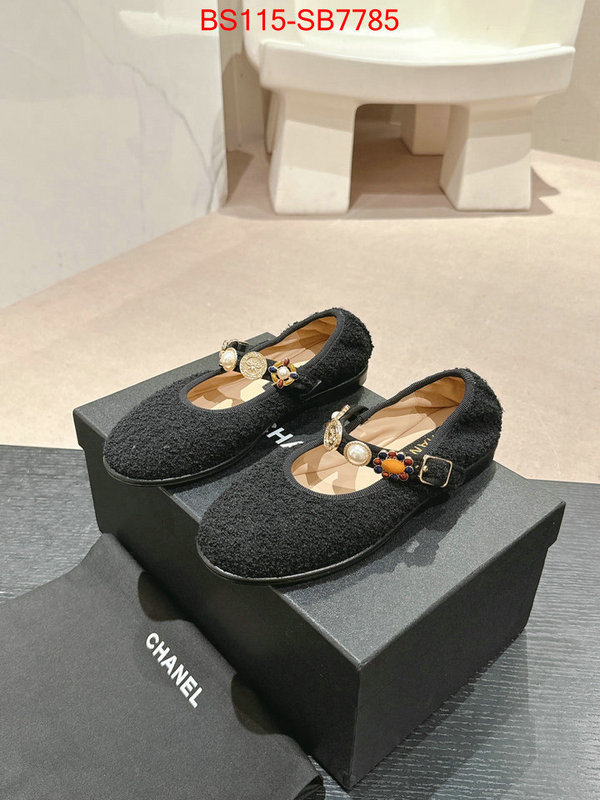 Women Shoes-Chanel designer high replica ID: SB7785 $: 115USD