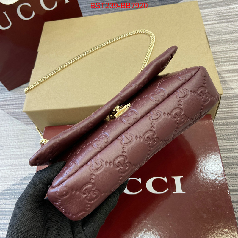 Gucci Bags(TOP)-Crossbody- best quality fake ID: BB7920 $: 239USD,