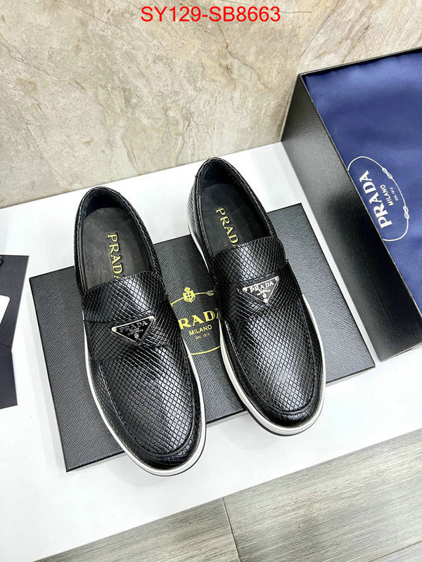 Men shoes-Prada what is a counter quality ID: SB8663 $: 129USD