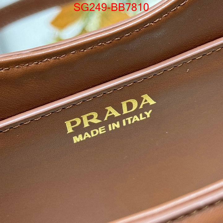 Prada Bags(TOP)-Crossbody- high quality designer ID: BB7810 $: 249USD,