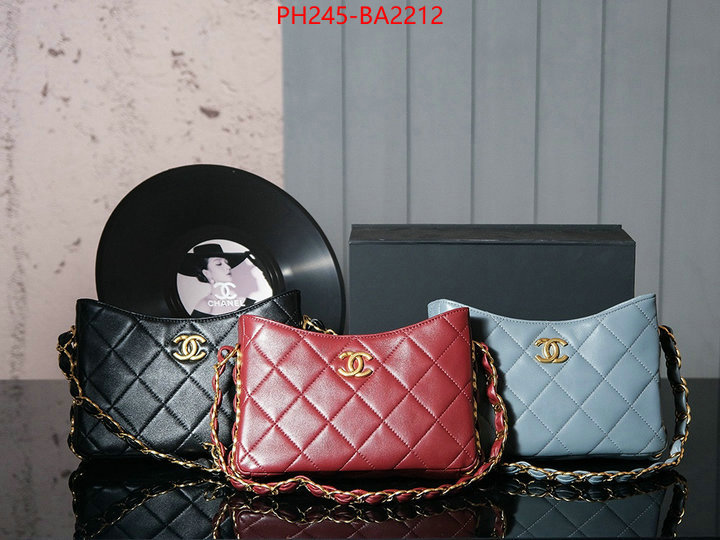 Chanel Bags(TOP)-Handbag- top perfect fake ID: BA2212 $: 245USD,