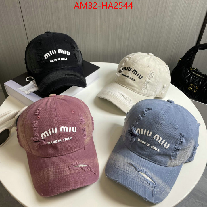 Cap(Hat)-Miu Miu designer fake ID: HA2544 $: 32USD