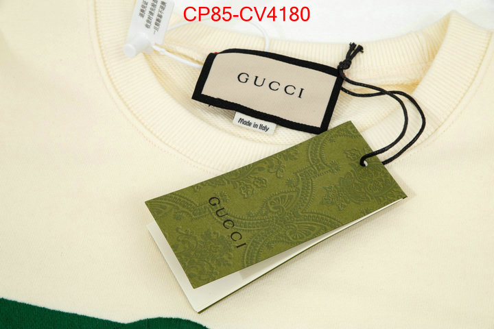 Clothing-Gucci outlet 1:1 replica ID: CV4180 $: 85USD