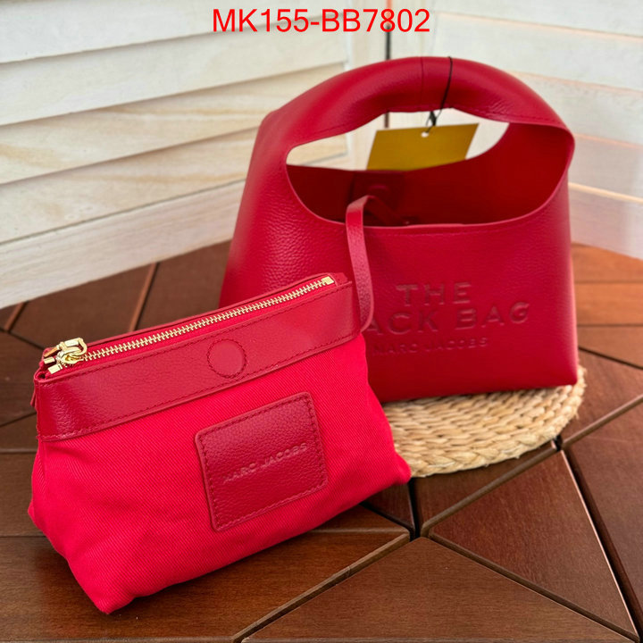 Marc Jacobs Bags(TOP)-Handbag- sale outlet online ID: BB7802 $: 155USD,