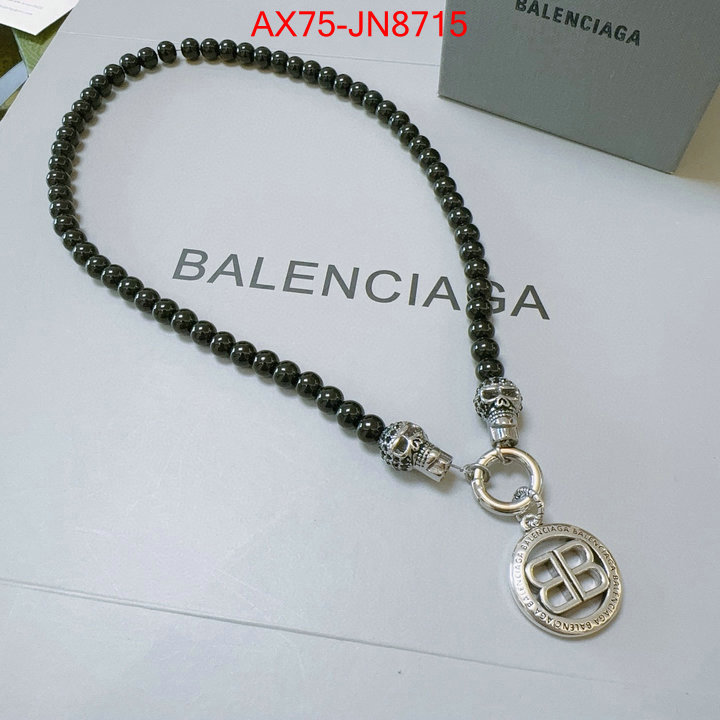 Jewelry-Balenciaga cheap high quality replica ID: JN8715 $: 75USD