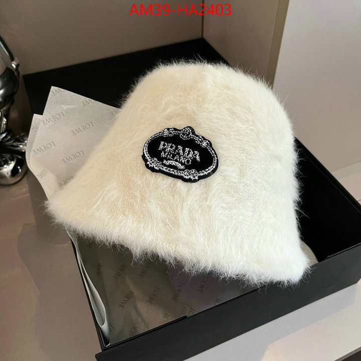 Cap (Hat)-Prada fake aaaaa ID: HA2403 $: 39USD