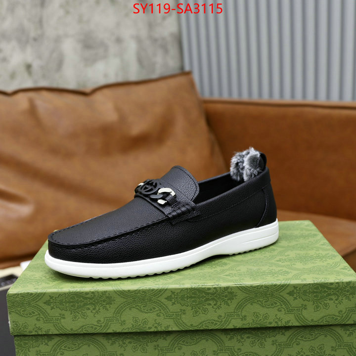 Men Shoes-Gucci 2024 replica wholesale cheap sales online ID: SA3115 $: 119USD