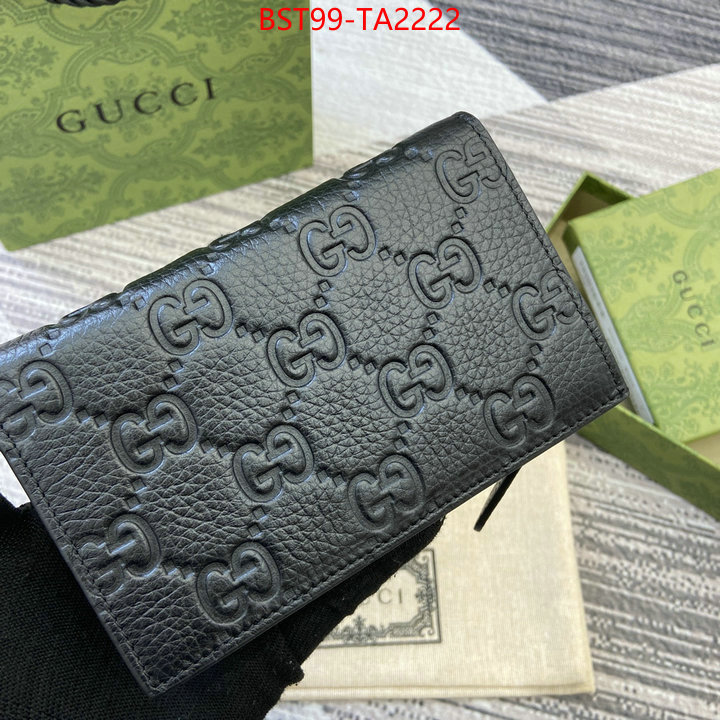 Gucci Bags(TOP)-Wallet- is it ok to buy ID: TA2222 $: 99USD,