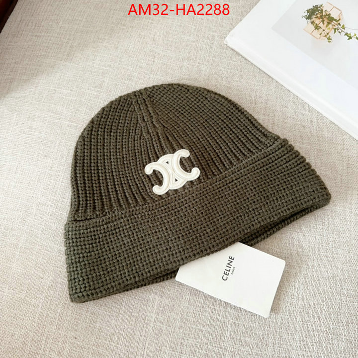 Cap(Hat)-Celine designer 1:1 replica ID: HA2288 $: 32USD