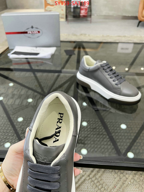 Men shoes-Prada fake ID: SA3189 $: 159USD