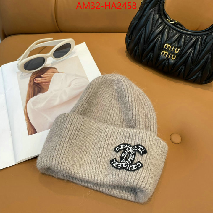 Cap (Hat)-Chanel buy the best high quality replica ID: HA2458 $: 32USD