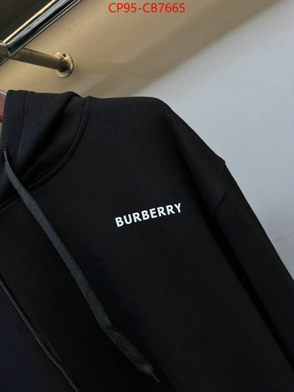 Clothing-Burberry how to buy replica shop ID: CB7665 $: 95USD