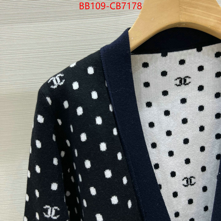 Clothing-Chanel perfect quality designer replica ID: CB7178 $: 109USD