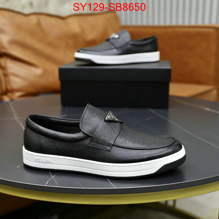 Men shoes-Prada 1:1 replica ID: SB8650 $: 129USD