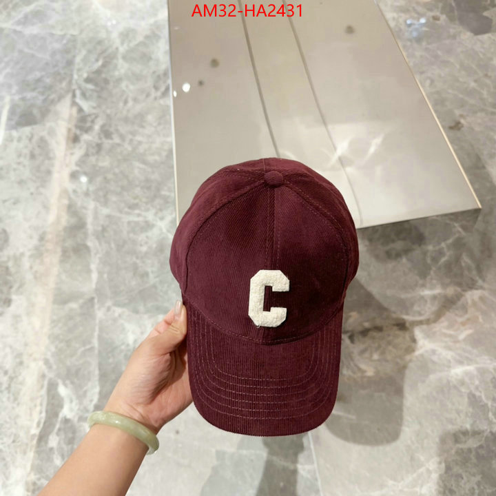 Cap(Hat)-Celine where quality designer replica ID: HA2431 $: 32USD