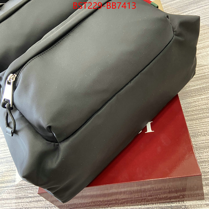 Gucci Bags(TOP)-Backpack- replica designer ID: BB7413 $: 229USD,