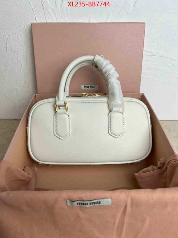 Miu Miu Bags(TOP)-Handbag- online store ID: BB7744 $: 235USD,