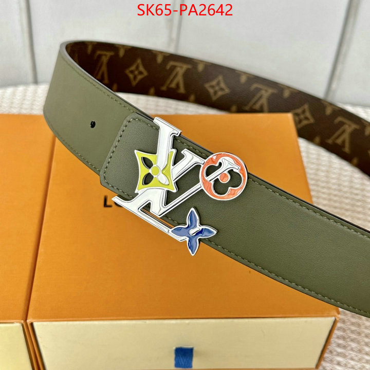 Belts-LV aaaaa+ quality replica ID: PA2642 $: 65USD