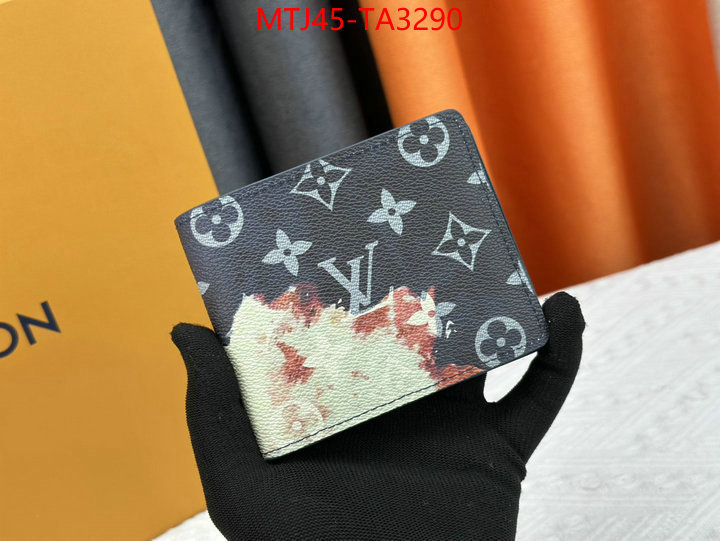 LV Bags(4A)-Wallet where can you buy a replica ID: TA3290 $: 45USD,