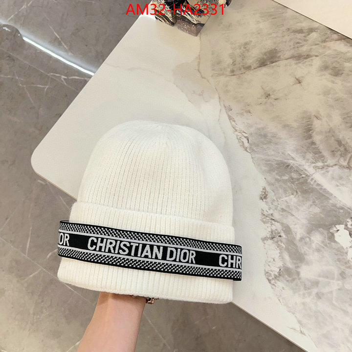 Cap (Hat)-Dior brand designer replica ID: HA2331 $: 32USD