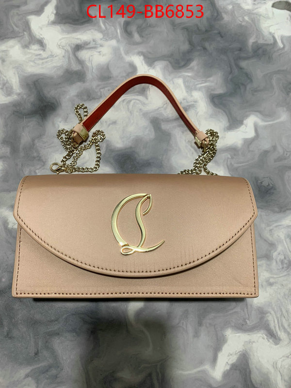 Christian Louboutin Bags(TOP)-Crossbody- practical and versatile replica designer ID: BB6853 $: 149USD,