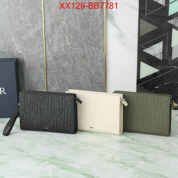 Dior Bags(TOP)-Clutch- wholesale imitation designer replicas ID: BB7781 $: 129USD,