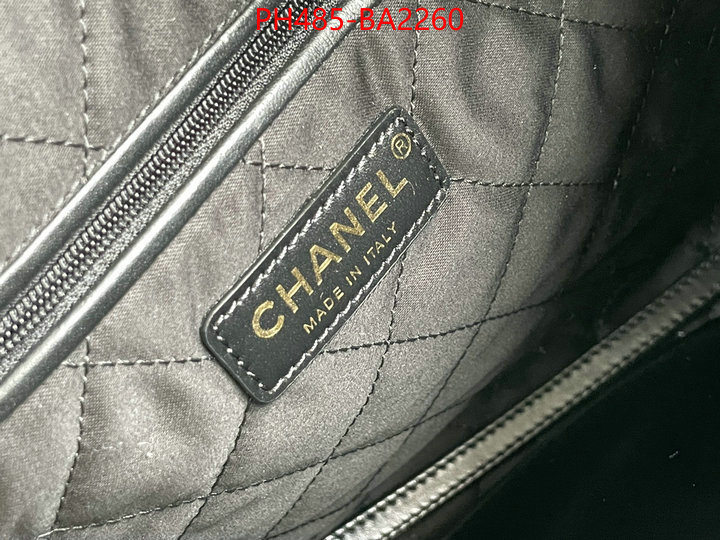 Chanel Bags(TOP)-Handbag- fake high quality ID: BA2260 $: 485USD,