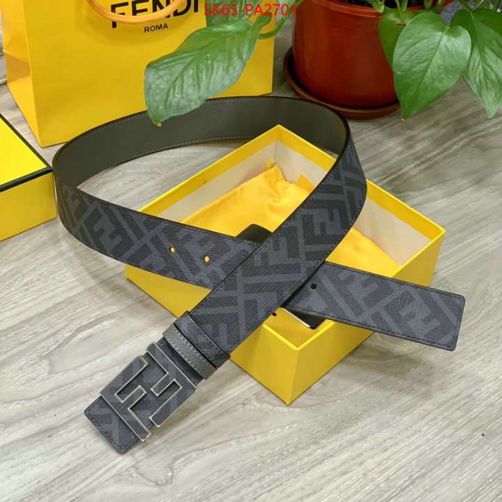 Belts-Fendi high quality replica designer ID:PA2701 $: 65USD