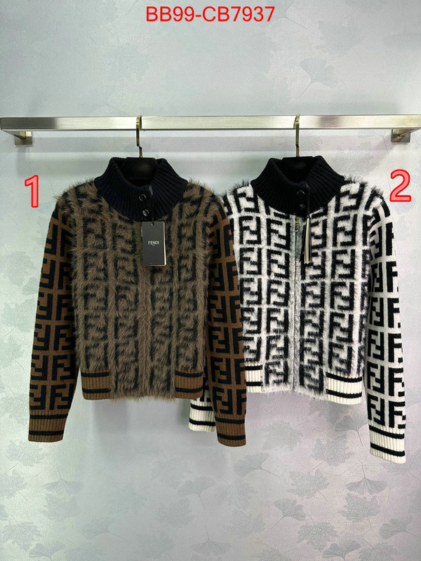 Clothing-Fendi from china 2024 ID: CB7937 $: 99USD