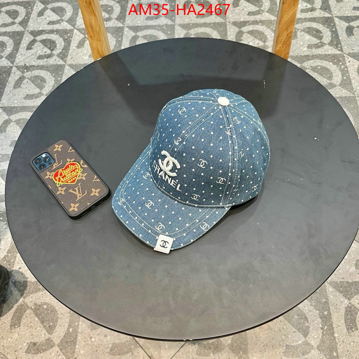 Cap (Hat)-Chanel designer 1:1 replica ID: HA2467 $: 35USD