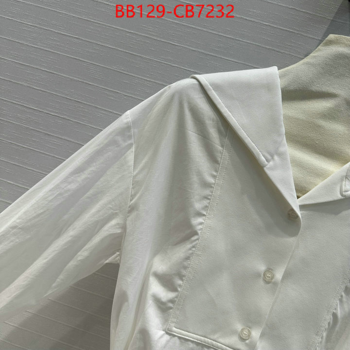 Clothing-Dior fake aaaaa ID: CB7232 $: 129USD