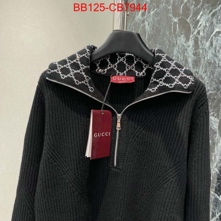 Clothing-Gucci highest product quality ID: CB7944 $: 125USD