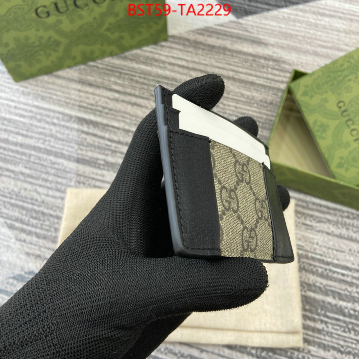 Gucci Bags(TOP)-Wallet- high quality happy copy ID: TA2229 $: 59USD,