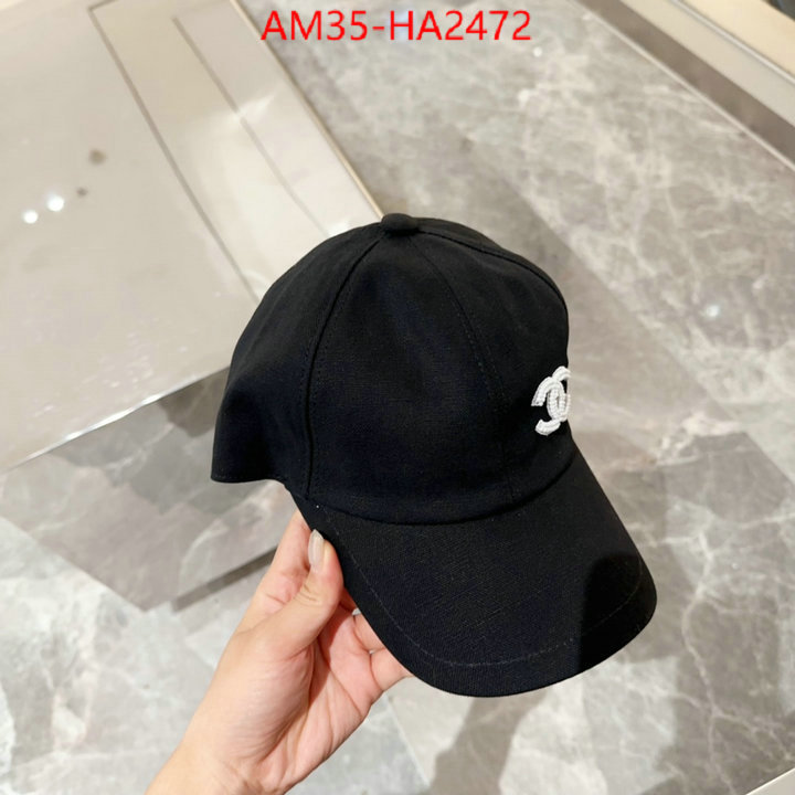 Cap (Hat)-Chanel where quality designer replica ID: HA2472 $: 35USD