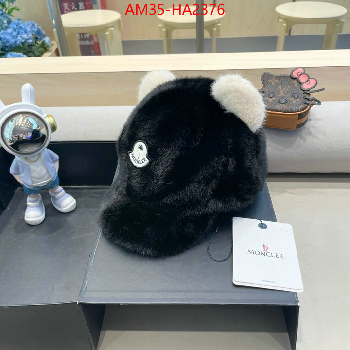 Cap(Hat)-Moncler wholesale imitation designer replicas ID: HA2376 $: 35USD