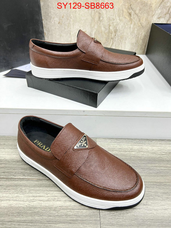 Men shoes-Prada what is a counter quality ID: SB8663 $: 129USD