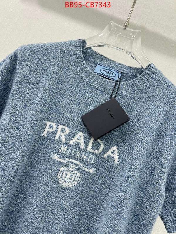 Clothing-Prada perfect ID: CB7343 $: 95USD