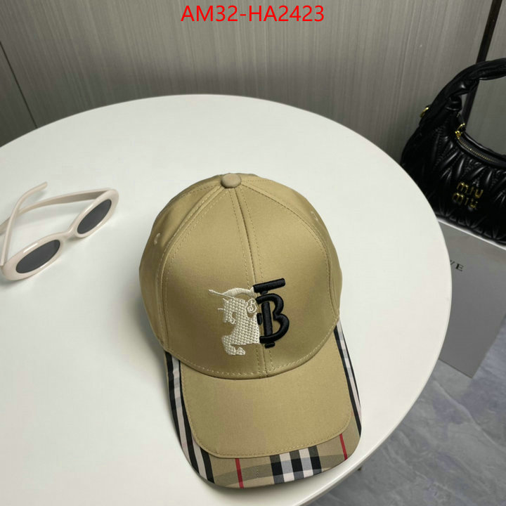 Cap(Hat)-Burberry luxury fake ID: HA2423 $: 32USD