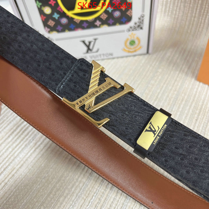 Belts-LV wholesale 2024 replica ID: PA2649 $: 65USD