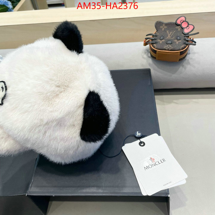 Cap(Hat)-Moncler wholesale imitation designer replicas ID: HA2376 $: 35USD