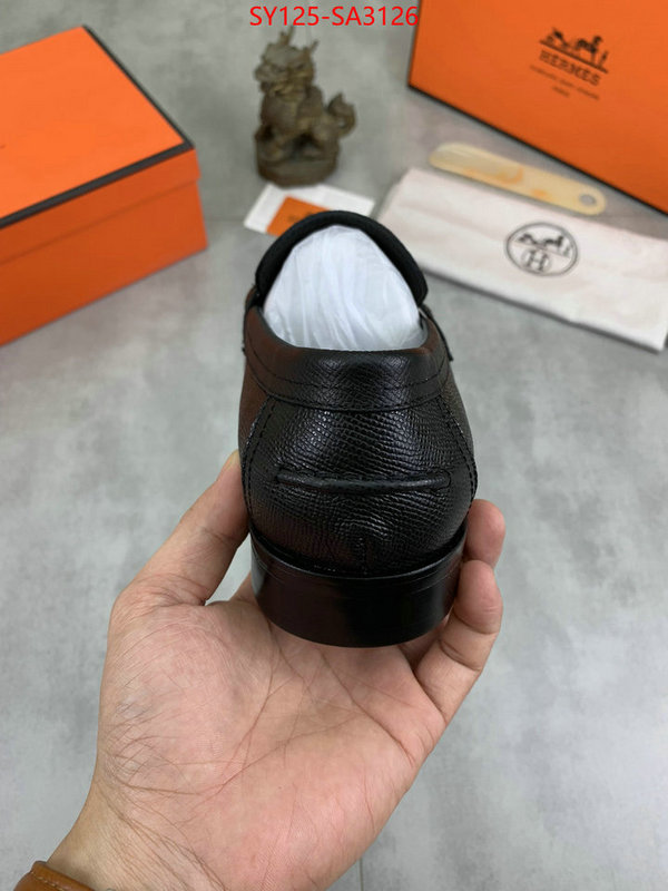 Men Shoes-Hermes supplier in china ID: SA3126 $: 125USD