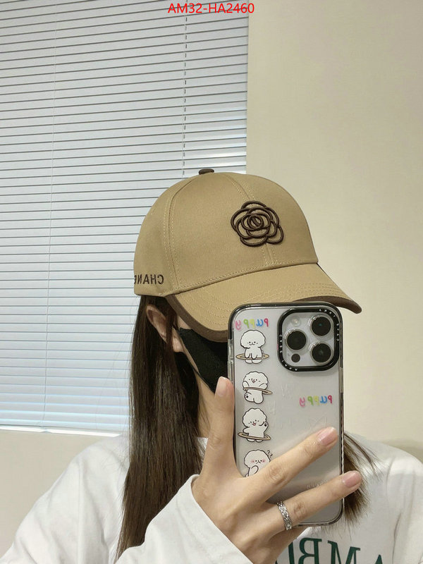 Cap (Hat)-Chanel knockoff highest quality ID: HA2460 $: 32USD