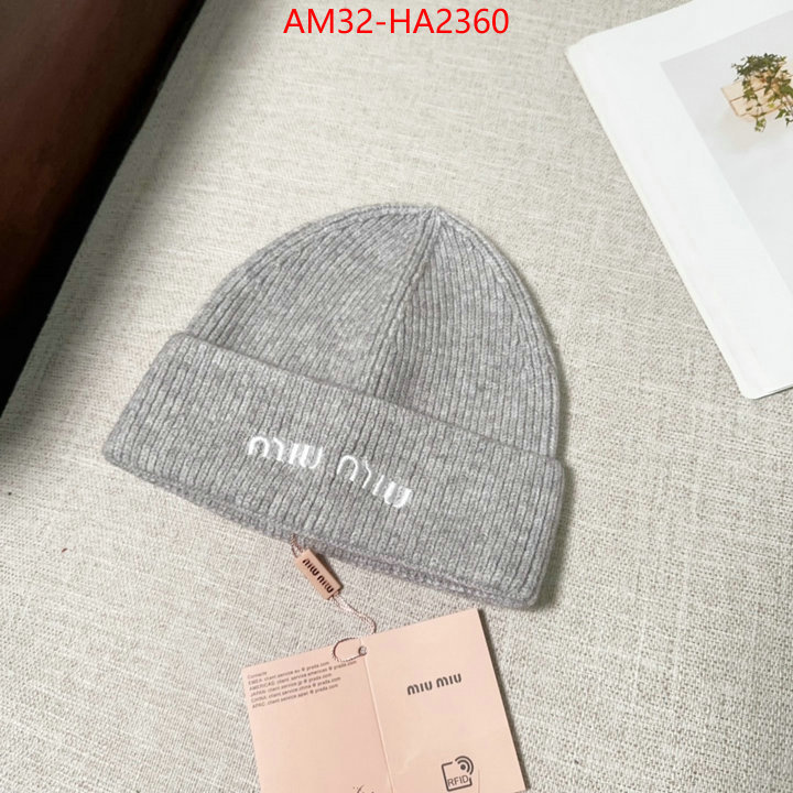 Cap(Hat)-Miu Miu replica 2024 perfect luxury ID: HA2360 $: 32USD