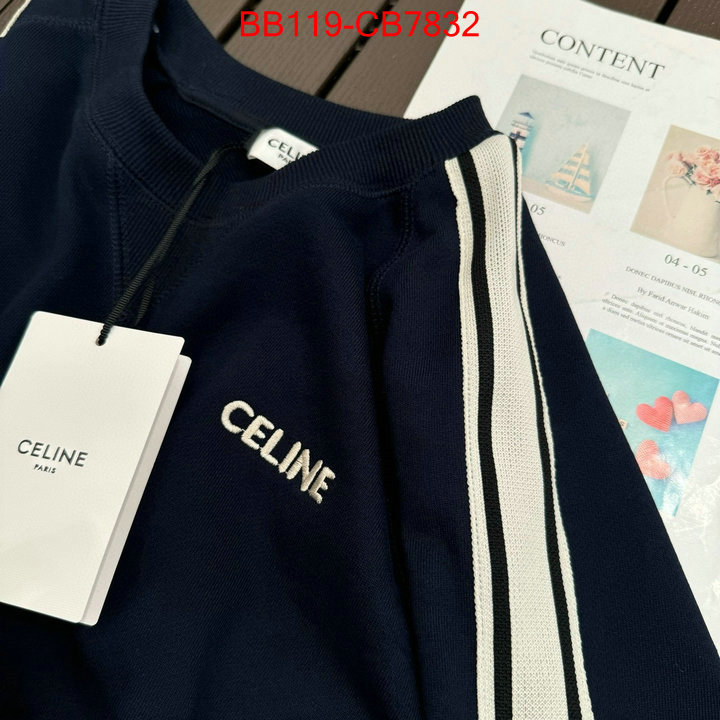 Clothing-Celine outlet sale store ID: CB7832 $: 119USD