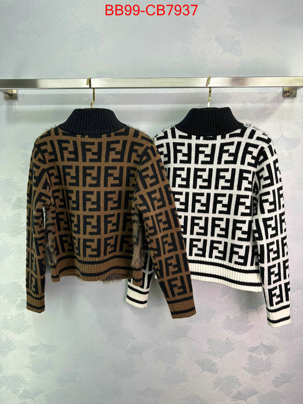 Clothing-Fendi from china 2024 ID: CB7937 $: 99USD