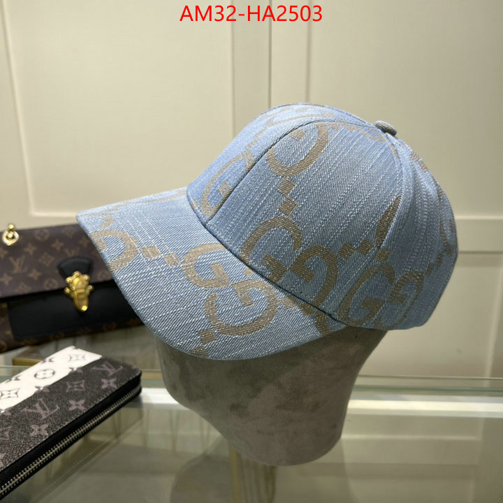 Cap(Hat)-Gucci high quality designer replica ID: HA2503 $: 32USD