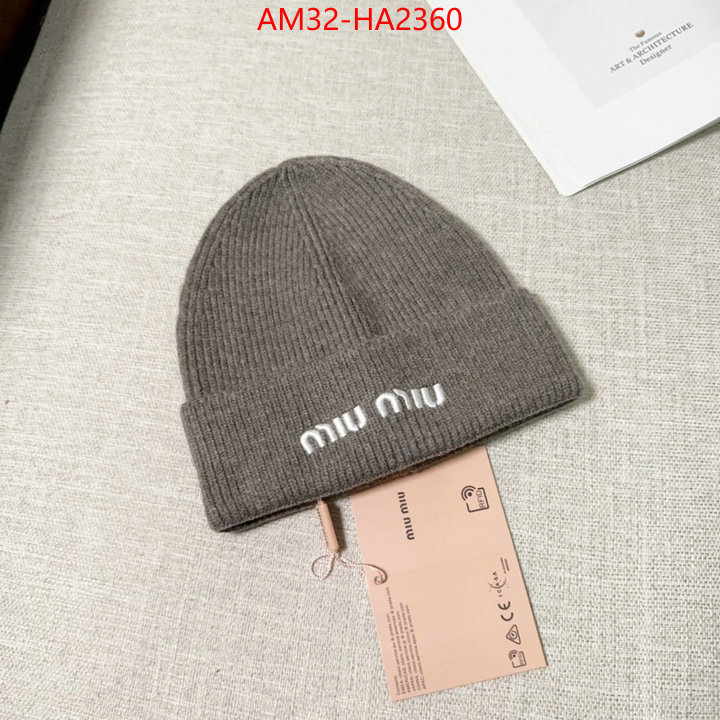 Cap(Hat)-Miu Miu replica 2024 perfect luxury ID: HA2360 $: 32USD