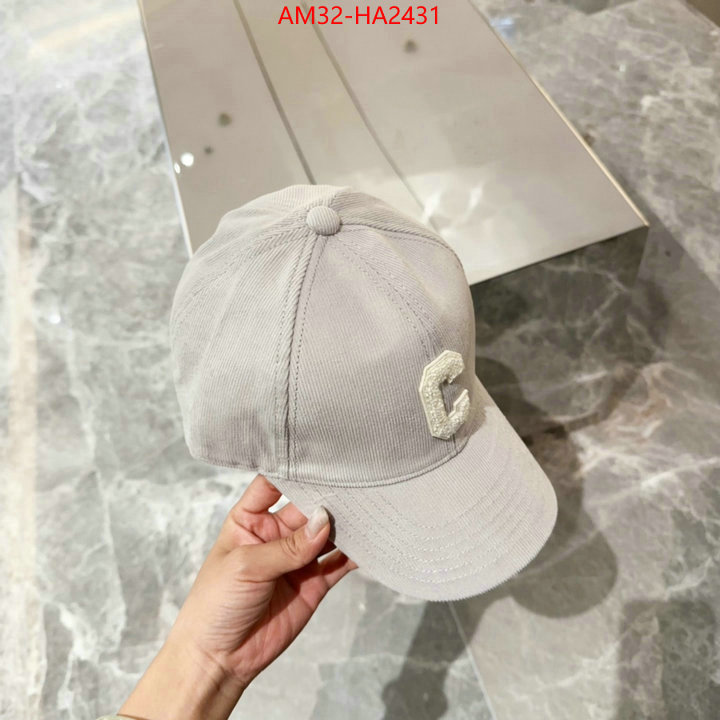 Cap(Hat)-Celine where quality designer replica ID: HA2431 $: 32USD