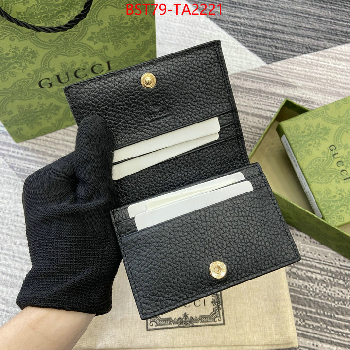 Gucci Bags(TOP)-Wallet- we provide top cheap aaaaa ID: TA2221 $: 79USD,